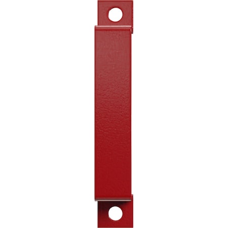Ekena Millwork Barnfold 4" Pull Handle for 1 1/2" and 1 3/4" Doors, Regal Red GB6007PH404RR